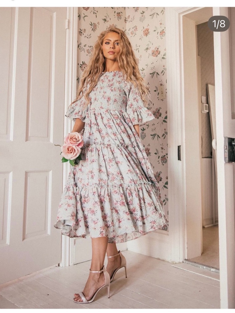 NWT JessaKae plus size floral maxi dress 4x